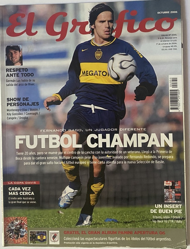 El Gráfico N° 4355 Revista Deportes Fútbol,  Año 2006, P3g2