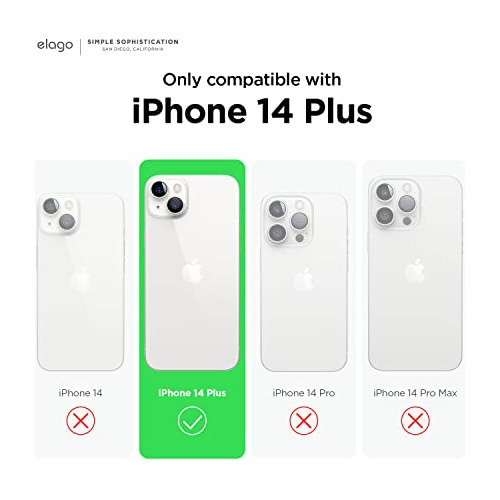 Funda Magnetica Para iPhone 14 Plus Magsafe Negro Silicon-02