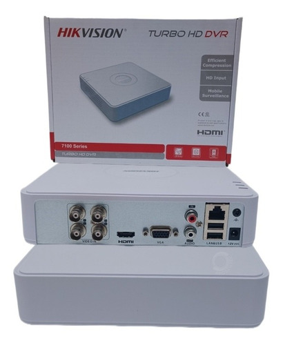Dvr Hikvision 4 Canales 1080p + 1  Ip