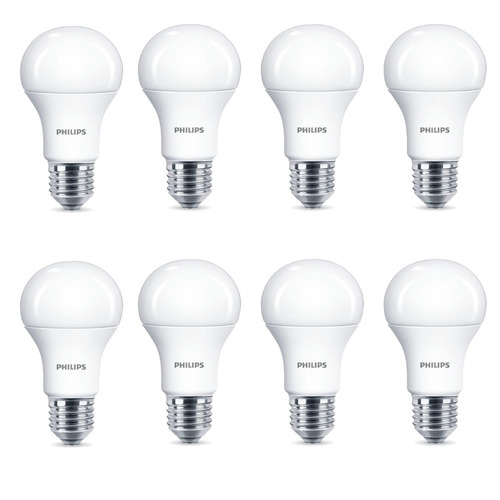 Lampara Led Philips Equivalente A 100w Calid Pack 8 Unidades