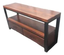 Comprar Rack Mesa Tv Led C\u002Fcajones Hierro Madera Estilo Industrial
