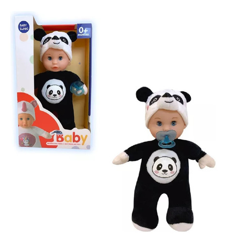 Juguete Muñeco Bebe Niñas Baby Sonido Felpa Pijama 