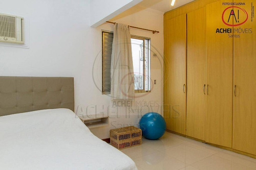 Imagem 18 de 30 de Apartamento Com 2 Dormitórios, 2 Suítes, 3 Banheiros E 1 Vaga Coletiva Suficiente À Venda, 92 M² Por R$ 535.000 - Boqueirão - Santos/sp - Ap10536