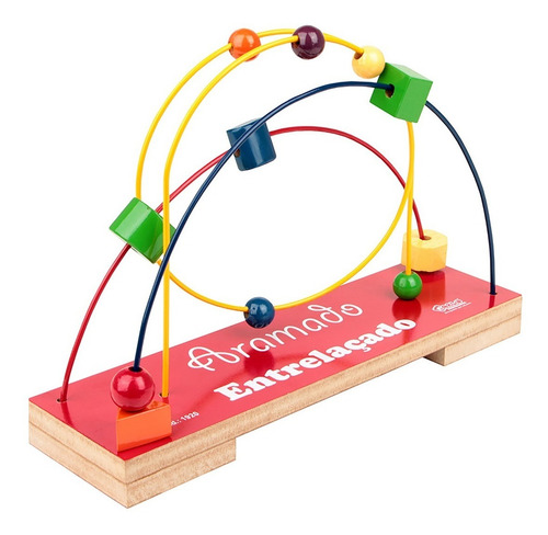 Imagem 4 de 8 de Brinquedo Pedagógico Educativo Kit Aramado 6 Itens Carlu