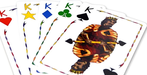 Fa Juego De Cartas De Cinco Coronas En Inglés