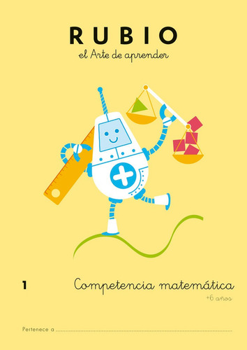 Competencia Matemãâ¡tica Rubio 1, De Vários Autores. Ediciones Técnicas Rubio - Editorial Rubio, Tapa Blanda En Español