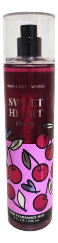 Fine Fragrance Mist Sweet Heart Cherry Bath & Bodyworks Volumen De La Unidad 8 Fl Oz