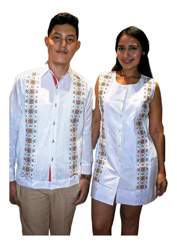 Vestidos Estilo Guayabera | MercadoLibre