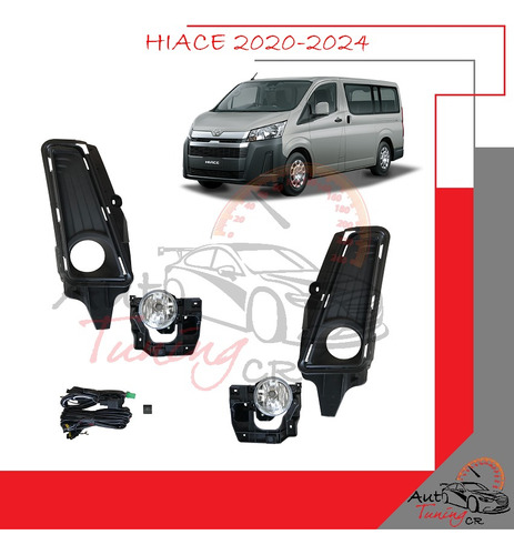 Halogenos Toyota Hiace 2020-2024