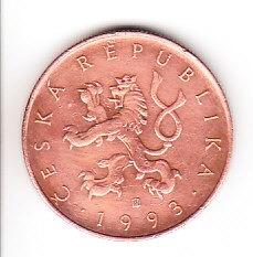 Monedas Checa Ceska Republica 3 De  10, 50, 5