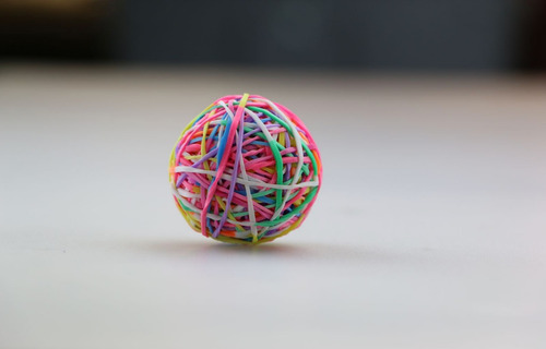 Pelota De Ligas Pantera De Colores Fosforescentes 200g Multicolor Fosforesente