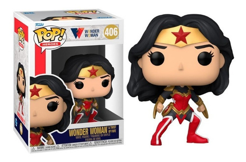 Funko Pop Wonder Woman A Twist Of Fate Ww Heroes