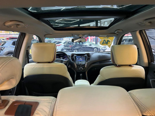 Hyundai Santa Fe GLS 3.3 V6 4X4 Tiptronic 7L 2014 Completo Teto