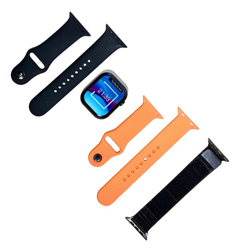 Smartwatch Ws-x10 Série 10 Com 3 Pulseiras