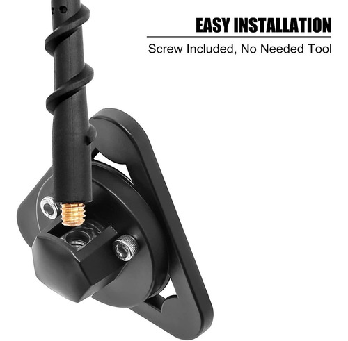 Imagen 2 de 5 de Antena Corta Compatible Jeep Wrangler Goma Flexible 8 Inch