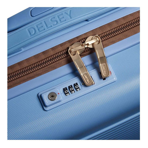 Mala média expansível de 70 cm. Delsey Freestyle Color Aero Blue
