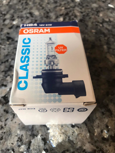 Bombillo Hb4 9006 12v 51w Osram P22d