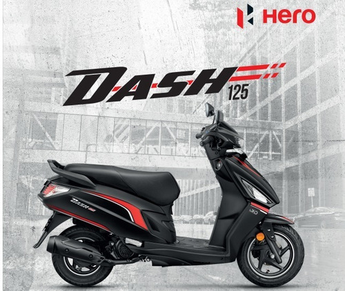 Imagen 4 de 25 de Hero Dash 125 New Scooter No Elite Sport Motors Ahora 12