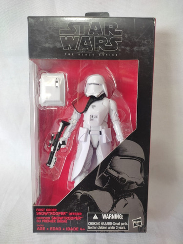 First Order Snowtrooper Officer Black Series Star Wars Hasbr