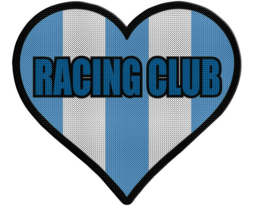 Parche Termoadhesivo Corazon Racing Club M01