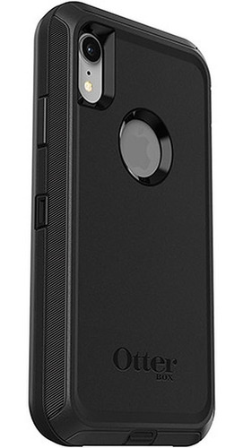 Imagen 2 de 8 de Carcasa Otterbox Defender iPhone XR Negro
