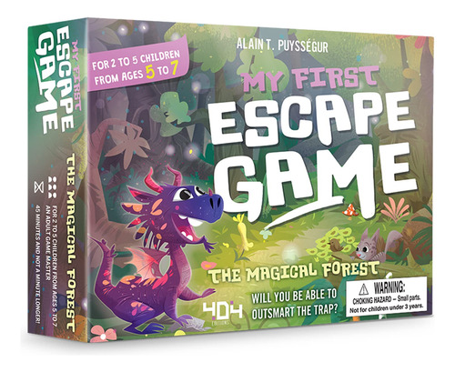 My First Escape Game | Escape Room In A Box | Diversión Pa.