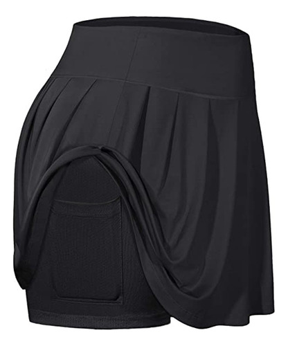 Faldas De Tenis Para Mujer, Pantalones Cortos Interiores Par