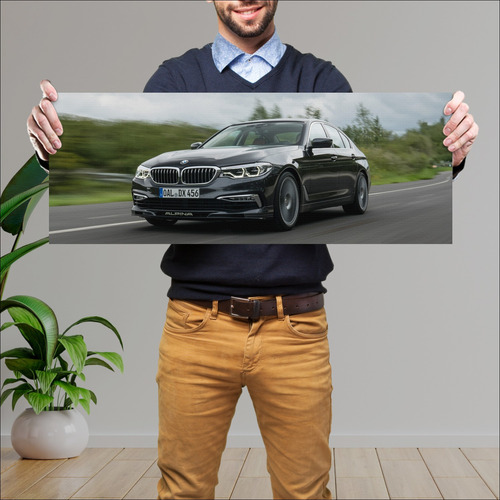 Cuadro 30x80cm Auto 2017 Alpina D5 S 109746 126