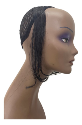 Mechas De Cabelo Par 25 Cm Preto