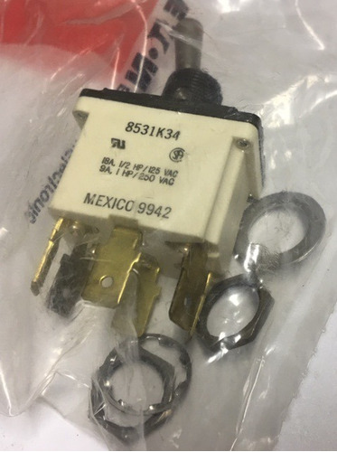 Switch Interruptor Bate 6pin On-off 18a 250v Sw-ex-64 Palanc
