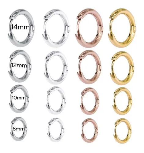 Argollas acero quirurgico por mayor new arrivals