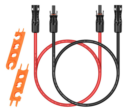 Igreely Cable Fotovoltaico Calibre 8 (10 Mm²) Resistente Uv