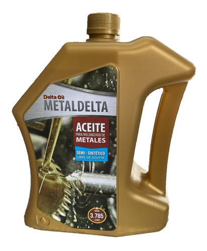 Aceite Metal Delta Semisintetico  X 3.785 L