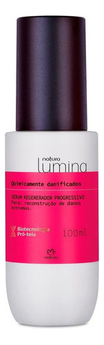 Natura Lumina Serum Reg Cabelo Quimicamente Danificado 100ml