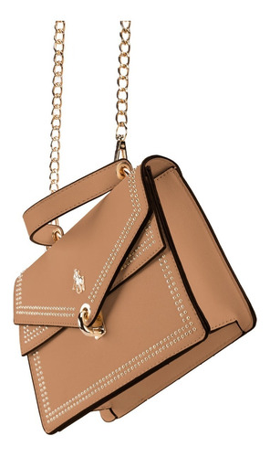 Imagen 5 de 7 de Crossbody Hpc Polo Con Logo De La Marca Y Placa