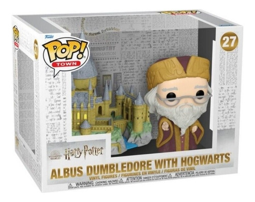 Funko Pop Town Albus Dumbledore E Hogwarts 27 Harry Potter