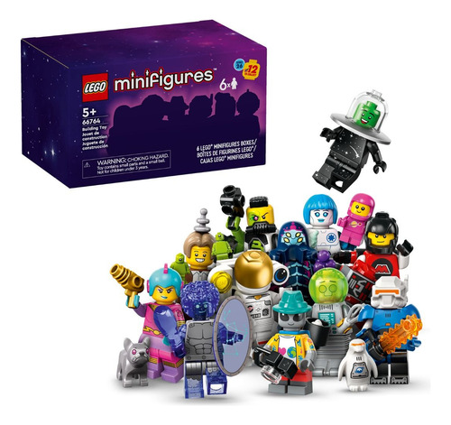 Lego Minifigures Espacio-pack De 6 Minifiguras Sorpresa