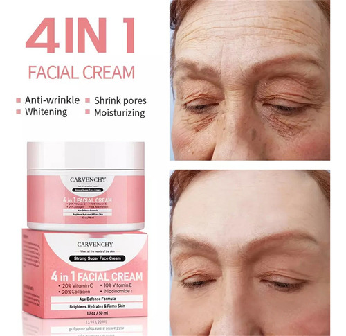 O Creme Facial Moderno Com Vitamina C Pode Clarear Manchas,