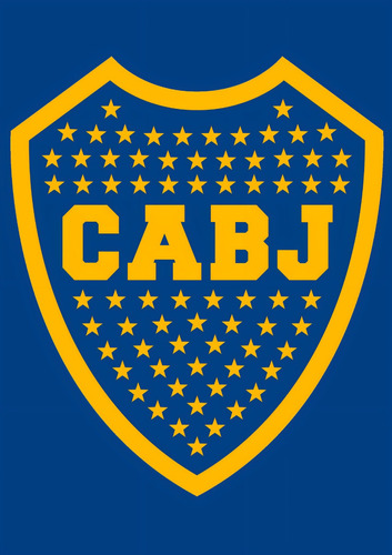 339# Cuadro 30x40 Boca Juniors Vinilo Mdf Listo P/colgar