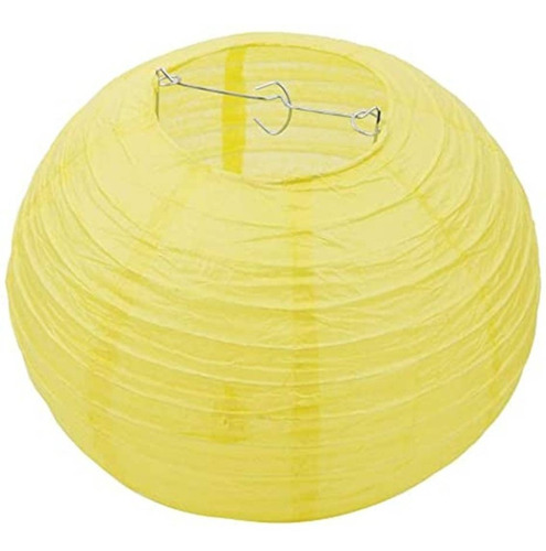 Imagen 3 de 8 de Lampara De Papel De Arroz China 25cm Varios Colores Colgante