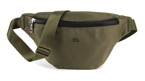 Imagen 1 de 5 de Riñonera Mujer Riñonera Xl Extra Large Eva Riñonera Verde