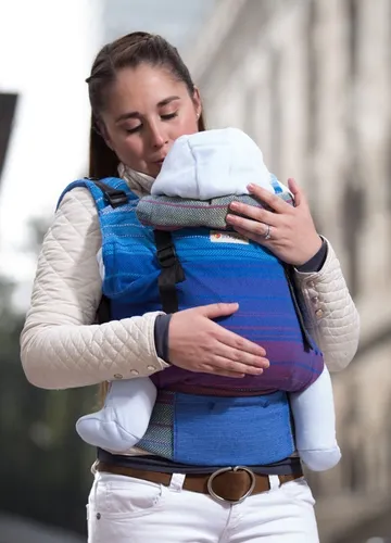 Mochila Ergonómica Indajani Evolución Binni Natural - Kangurearte Escuela  de Porteo