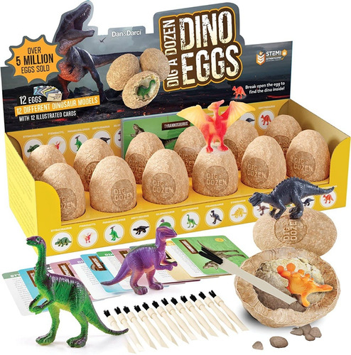 Kit Paleontologia De Huevos De Dinosaurio 