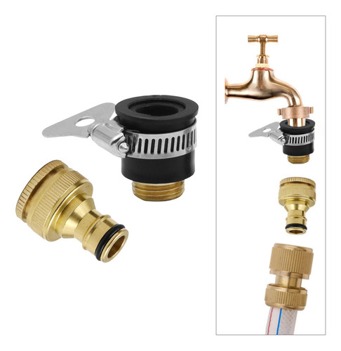 3 Universal Water Tap Adapter Tap Connector Washer