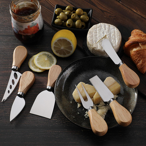 2 Paquete De 2-4 6x Cuchillos Para Queso, Cuchillo 2 Piezas