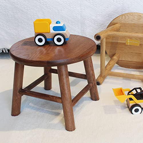 Taburete Para Niños Consdan, Taburete De Ordeño, Roble Culti