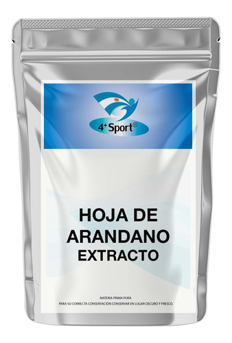 Hoja De Arandano Extracto 500 Gramos 4+