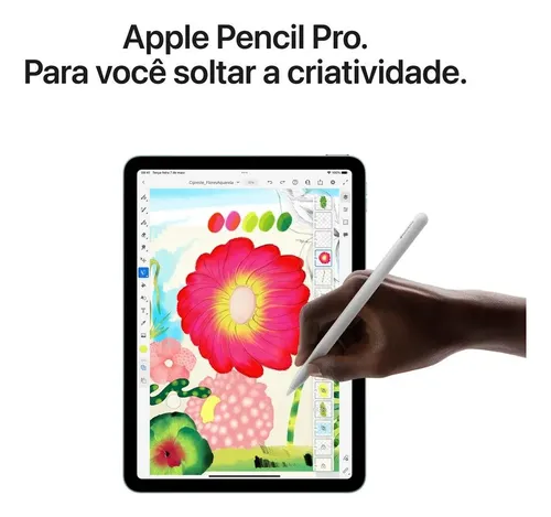 iPad Air 11 M2, 6ª Geração, Wi-fi + Cellular, 1tb - Roxo