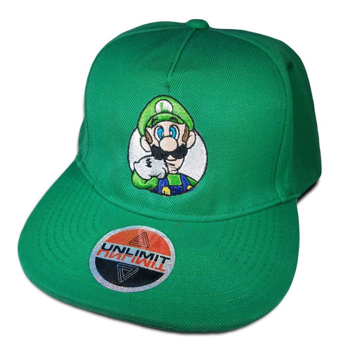 Gorro Snapback Luigi