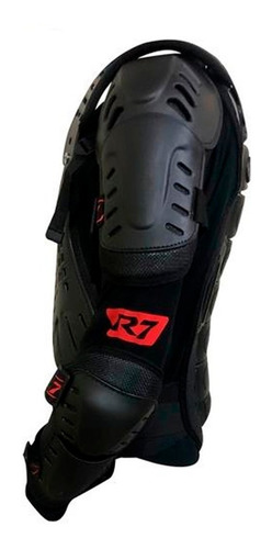 Imagen 3 de 3 de Peto Integral Para Moto R7 Racing Scorpio Negro